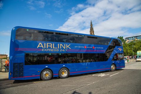 Flughafen Edinburgh: Bustransfer