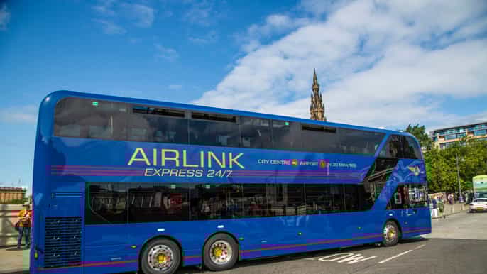 aeropuerto de edimburgo servicio de lanzadera en autobús