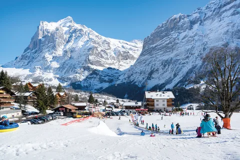 Grindelwald: Anda de trenó e faz tubing na Bodmi Arena