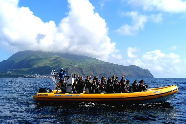 Passeios Turísticos: Ausflug nach Corvo mit dem Boot