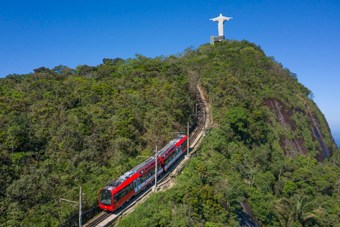 Rio: Cristo Redentor, Zuckerhut & Maracana per ZugPrivate Tour ohne Mittagessen