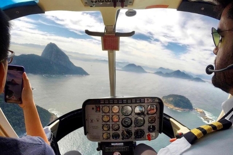 Rio de Janeiro: helikoptervlucht12 minuten durende privé helikoptervlucht vanaf de lagune