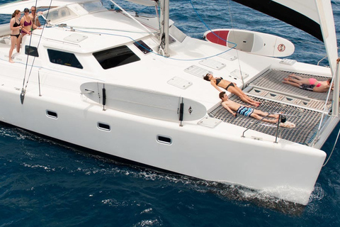 سانت توماس: رحلة خاصة بطول 50 قدمًا على متن قارب كاتاماران 500جولة لنصف يوم