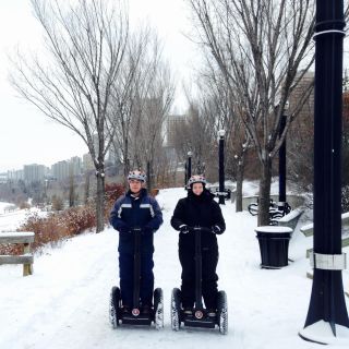 Edmonton: 1 uur durende winter Segway Trek voor beginners