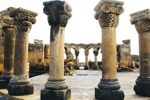 From Yerevan: Echmiadzin cathedral and Zvartnots temple Private tour without guide