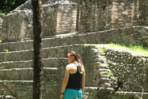 San Ignacio: Caracol Maya Ruins & Waterfall Tour with Lunch