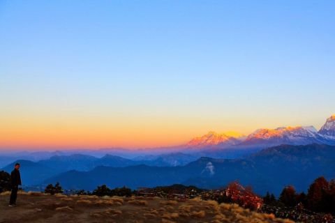 Vanuit Pokhara: 4-daagse Ghorepani en Poon Hill Trek