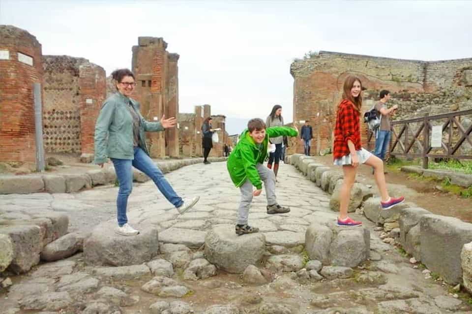 Pompeji-Tour für Kinder