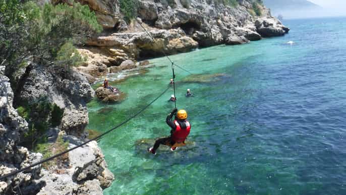 coasteering em portinho da arrábida