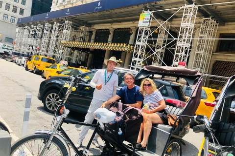 Nueva York: Midtown Bicicleta taxi del carrito de InformaciónNueva York Midtown: 1 horas tour Bicicleta taxi del carrito