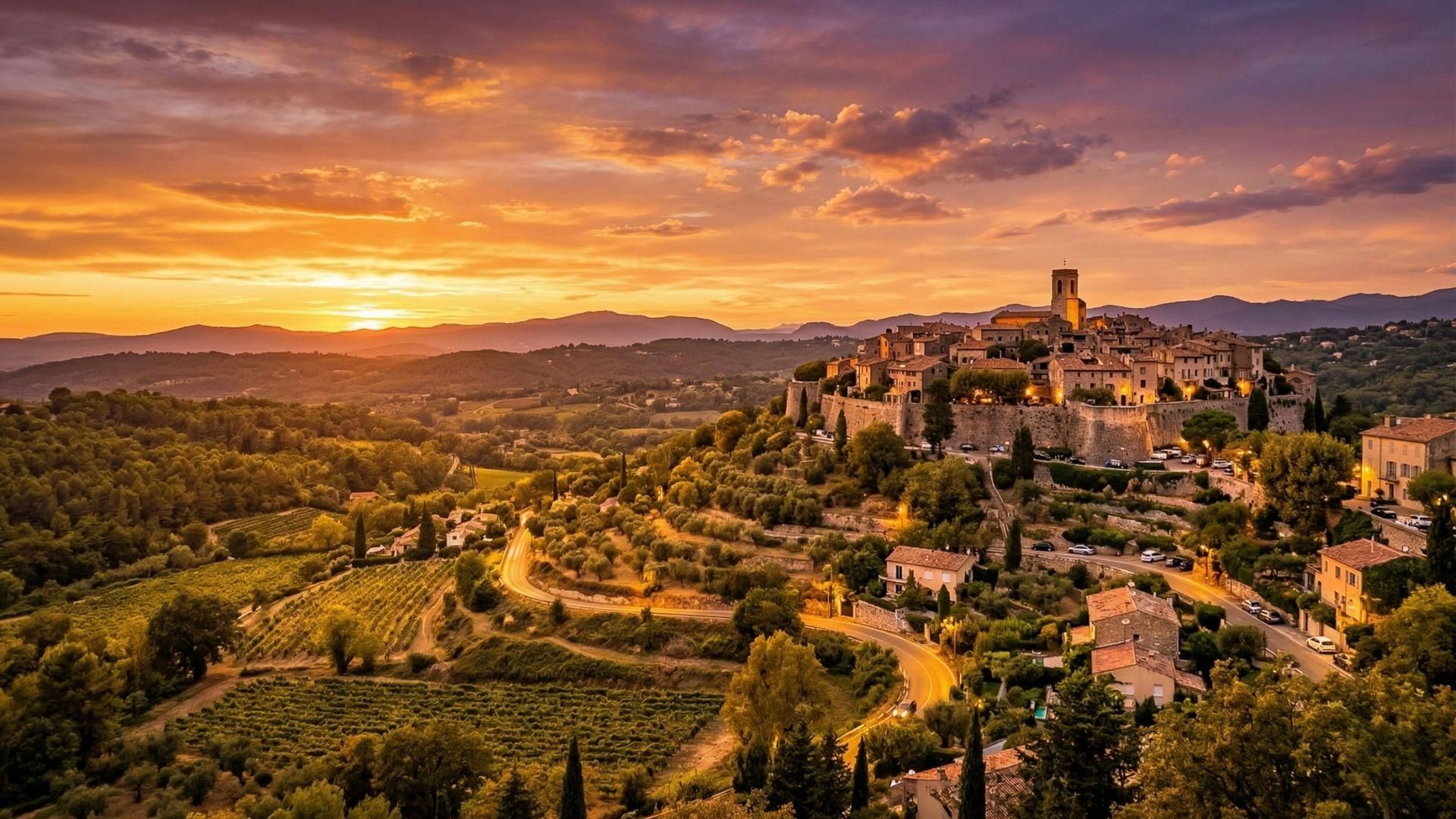 Côte d'Azur: Geführte Besichtigung des mittelalterlichen Dorfes Saint-Paul-de-Vence.