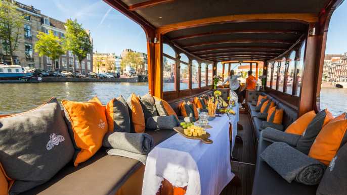 Ámsterdam: crucero clásico con opción de queso y vino