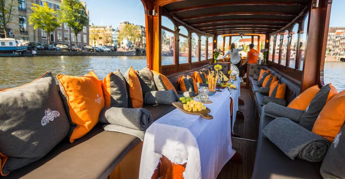 wine boat tour amsterdam