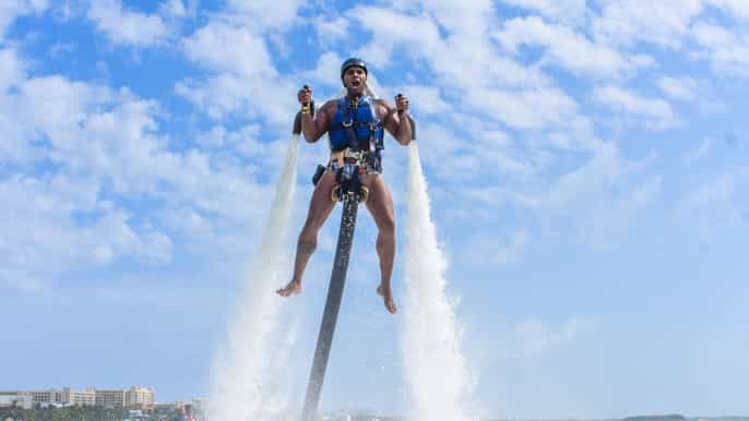 cancun jetpack ride