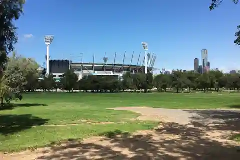 Passeio desportivo em Melbourne
