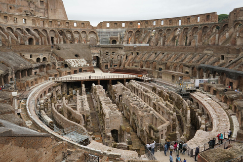 Rome: Colosseum Arena Entry with Audioguide App