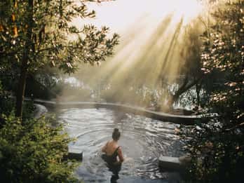 Z Melbourne: Półdniowa wycieczka do Peninsula Hot Springs