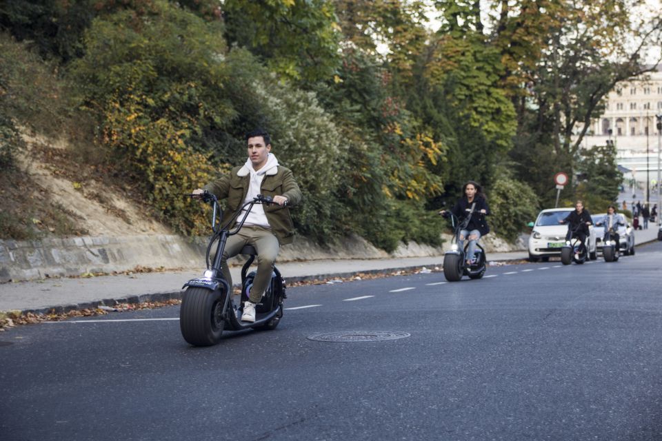 Fat MonsteRoller E-Scooter Tire Rental GetYourGuide Budapest: |