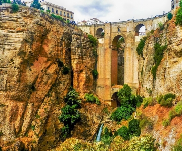 Von Malaga aus: Ganztägiger Busausflug nach Ronda und Setenil