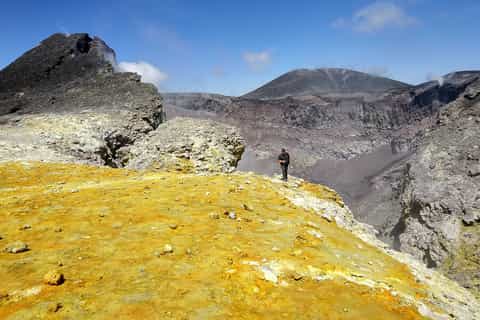 Mount Etna: Cable Car, Jeep, & Hiking Tour to Summit
