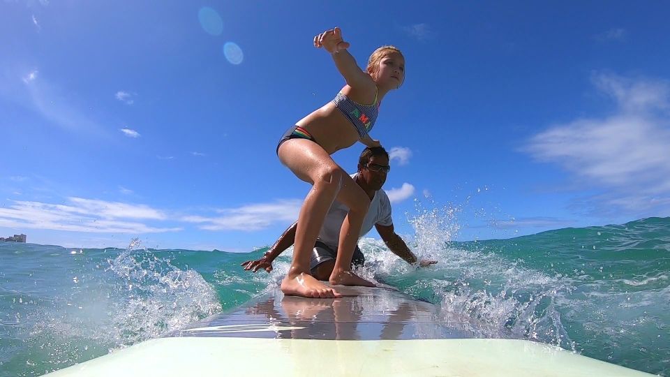 Waikiki: One-Hour Surf Lesson for Children