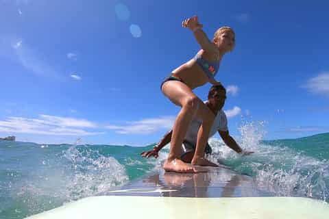 Waikiki: One-Hour Surf Lesson for Children