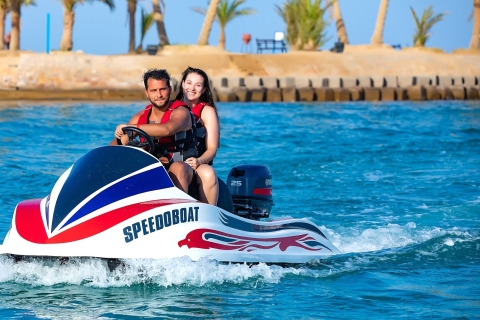 Hurghada: przygoda na skuterze wodnym z odbiorem z hotelu30 minut