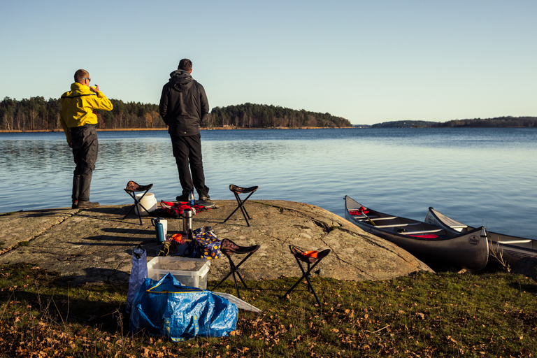 Stockholm: Canoe Adventure in Bogesund Nature Reserve