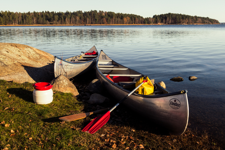 Stockholm: Canoe Adventure in Bogesund Nature Reserve