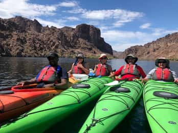 Ab Las Vegas: Halbtägige Kajaktour im Black Canyon Ab Las Vegas: Halbtägige Kajaktour im Black Canyon