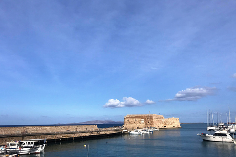 Heraklion: recorrido a pie por la historia y la cultura con degustación de comida