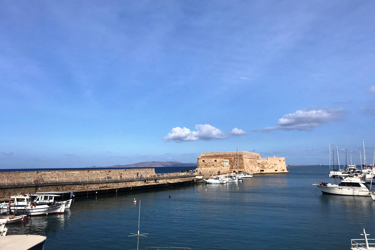 Heraklion: tour a piedi di storia e cultura con degustazione di cibo