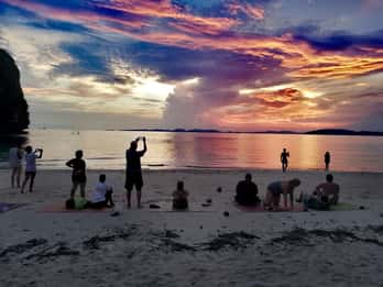 Krabi: Excursão a 4 ilhas, Pôr do sol+Plâncton, Grupo pequeno 12 pax