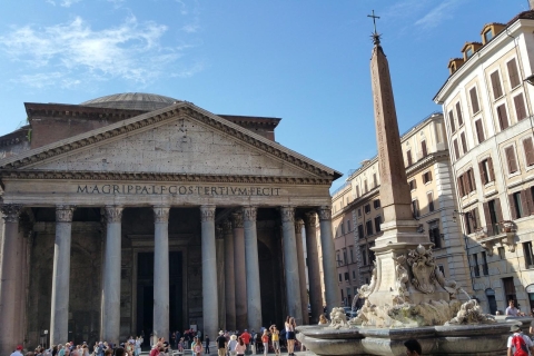 Rom: Unterirdische und Piazzas Tour zum AnfassenTour am Morgen - Englisch