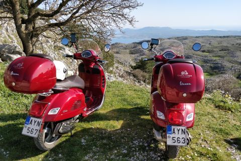 Corfu: Self- Driven 3-Hour Vespa Scooter Local Villages Tour
