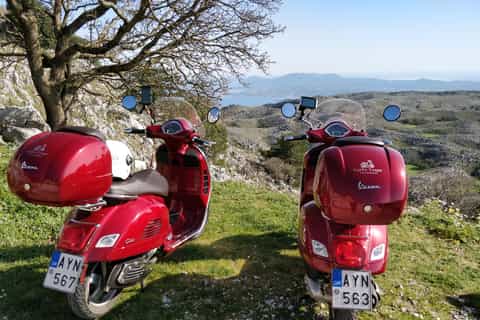 Corfu: 3-Hour Vespa Scooter Local Villages Tour