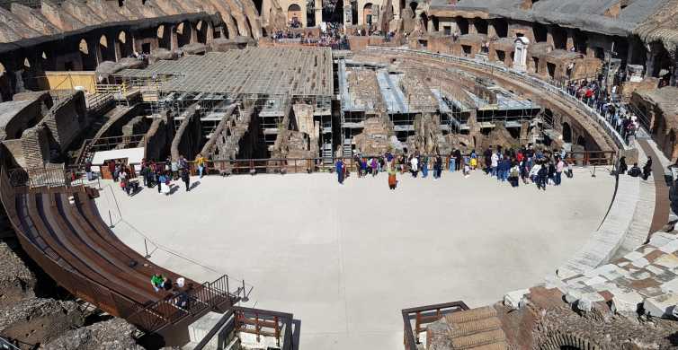 Rome Colosseum Arena and Underground Entry Ticket Tour