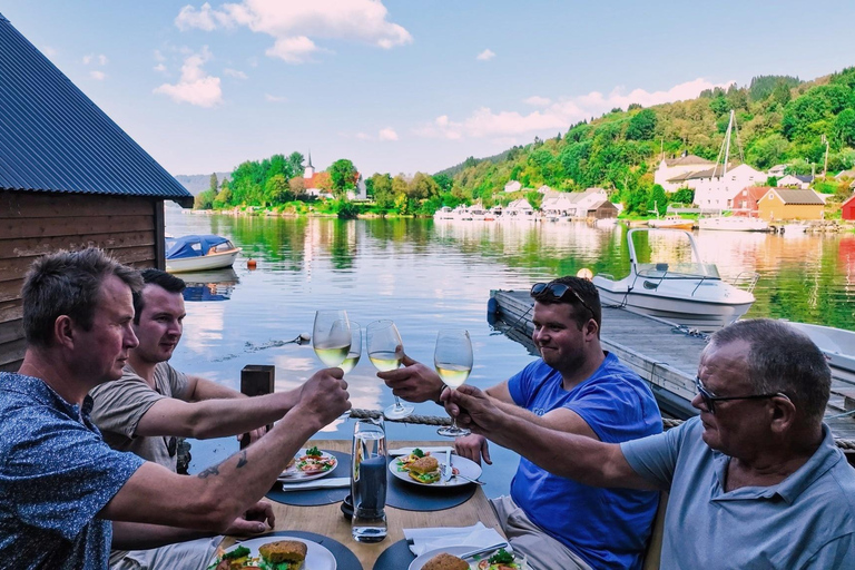Bergen: Osterøy E-Bike Tour, Fjord Safari & Lunch