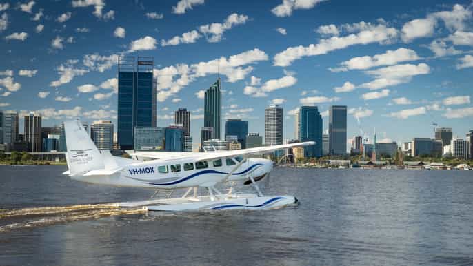 perth oneway or return seaplane flight to rottnest island