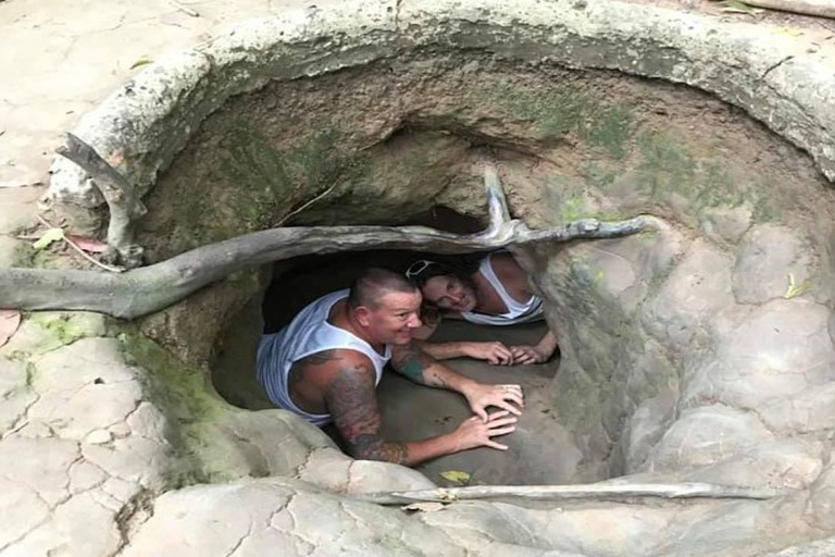 Ho Chi Minh-Ville: visite d'une demi-journée du tunnel de Cu ChiPrise en charge de la tournée AM