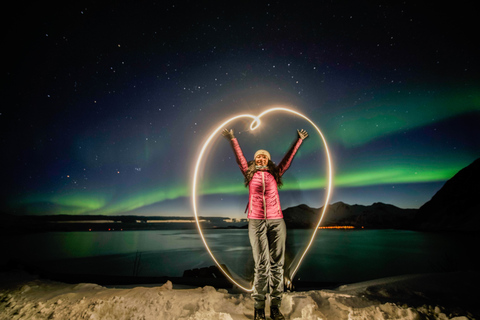 Vanuit Tromsø: Noorderlicht TourTromsø: excursie aurora borealis (noorderlicht)