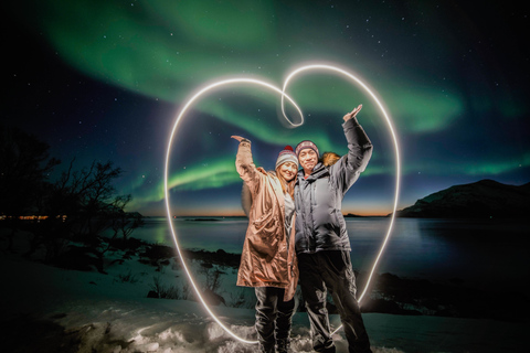 Z Tromsø: Aurora Borealis TourTromsø: wycieczka ku zorzy polarnej