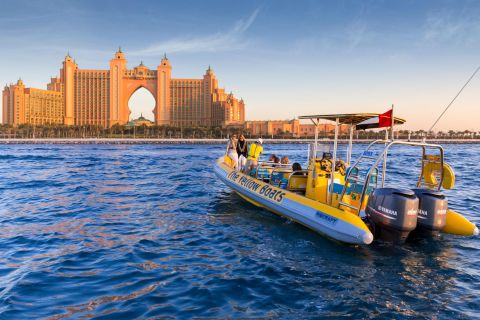 Dubai Marina: Guidet hurtigbåttur med landemerker
