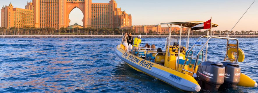 Dubai: Marina Landmarks Guided Speedboat Tour