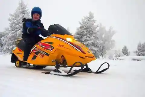 Levi: Laplands familie-snescootersafari