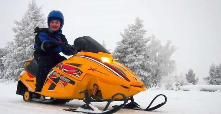 Levi: Lapland Family Snowmobile Safari | GetYourGuide