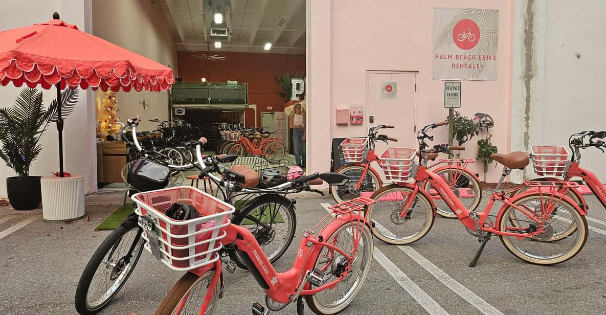 Palm Beach heures de vélo électrique guidé GetYourGuide