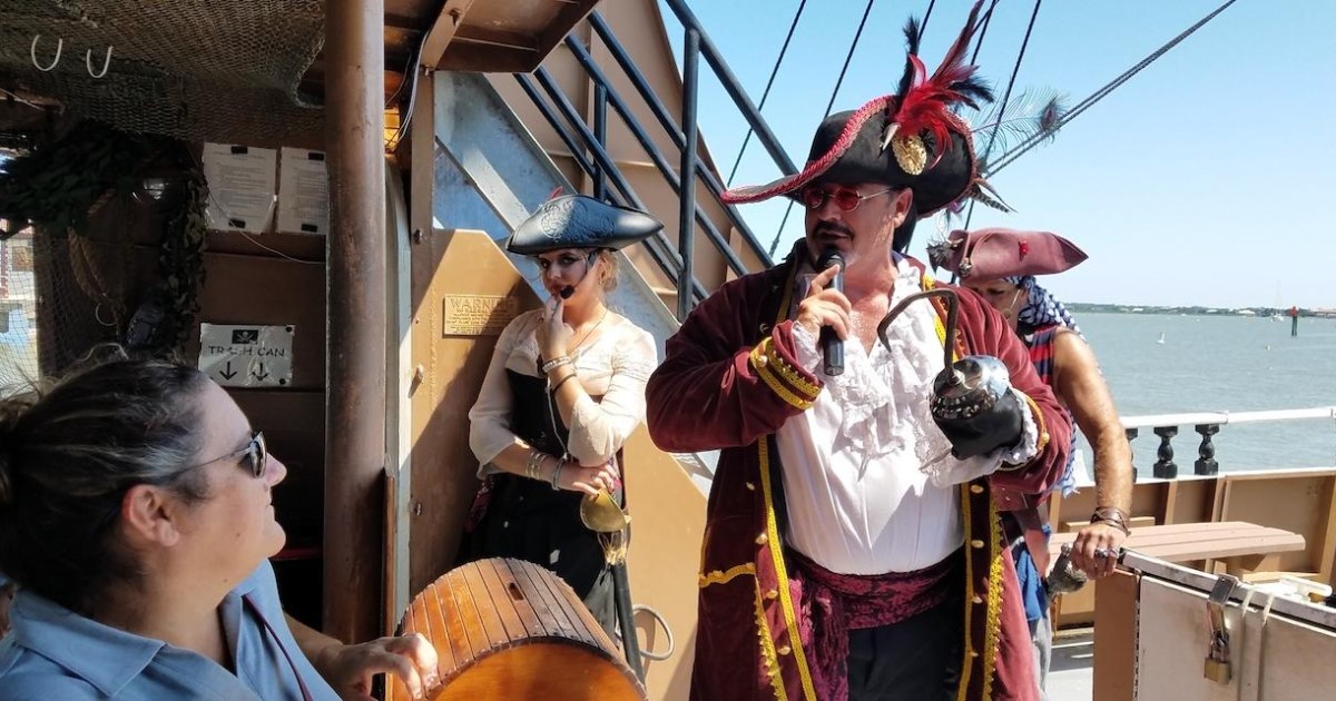 pirate cruise in st augustine