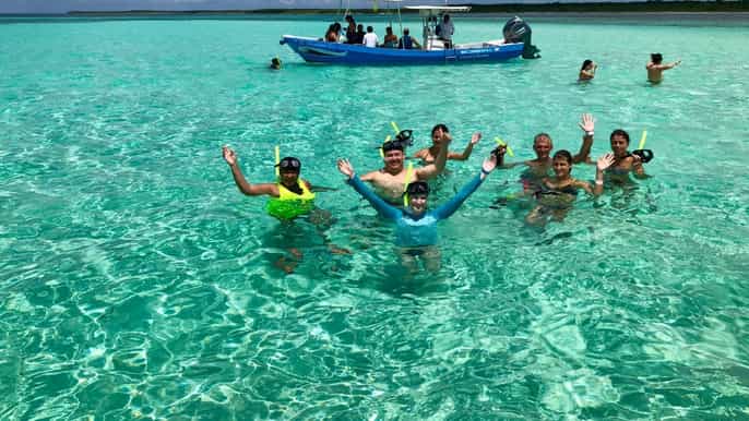 cancun isla mujeres snorkel tour with ferry ride and lunch