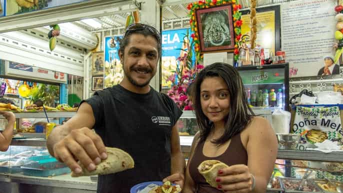 guatemala city market sightseeing and food tasting tour